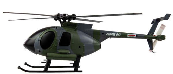 25353 Hughes MD500 Helikopter Militär 4-Kanal 6G RTF Camouflage